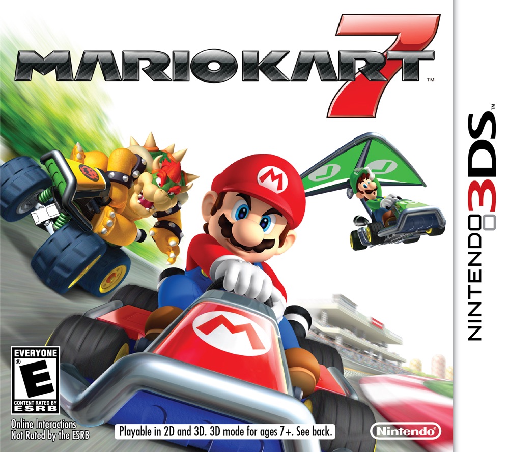 Mario Kart 7 box cover (2011)